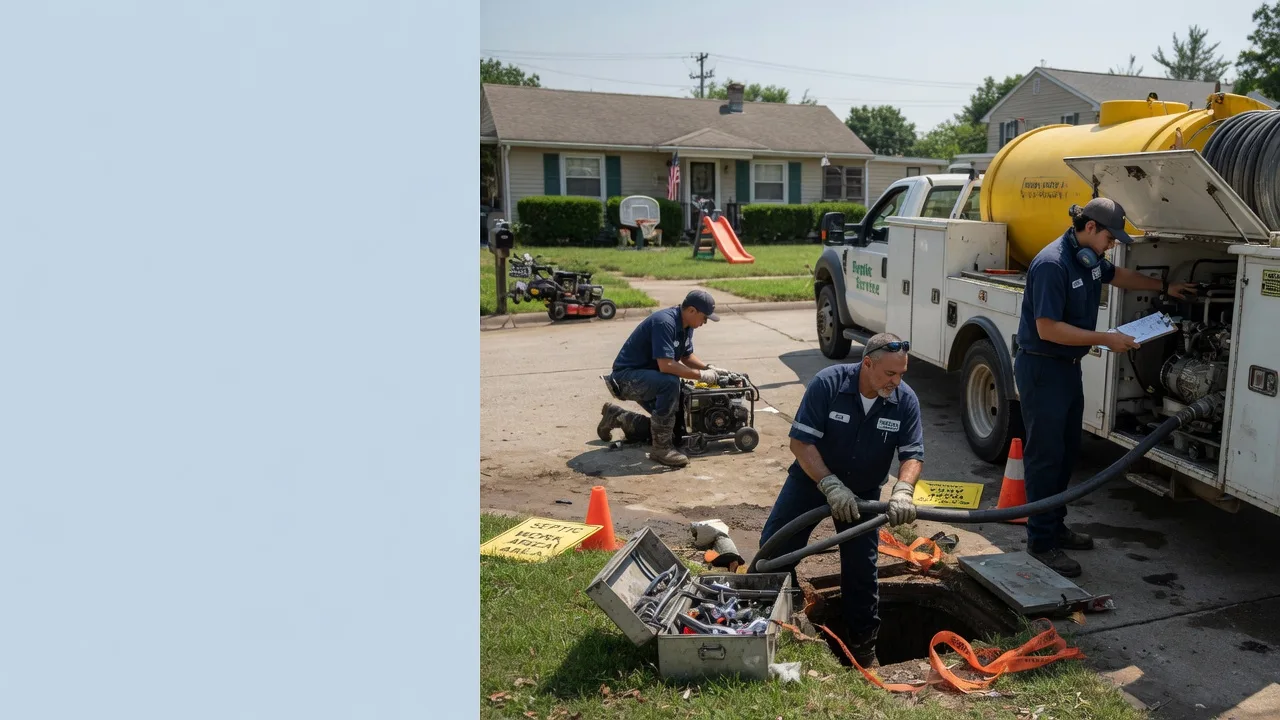 Septic Tank Pumping in Schoenchen, KS near me